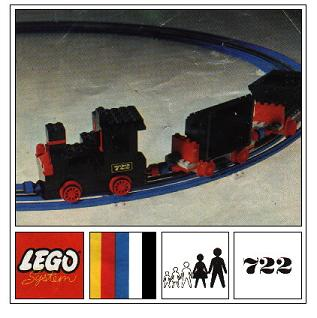 Lego 12V Electric Train with 2 Wagons