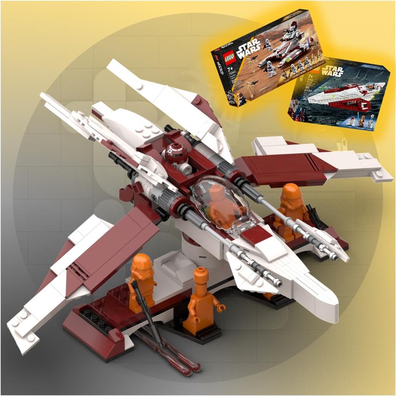 Lego 75333 - 75342 - High Republic Vector Fighter- 187th Legion Edition