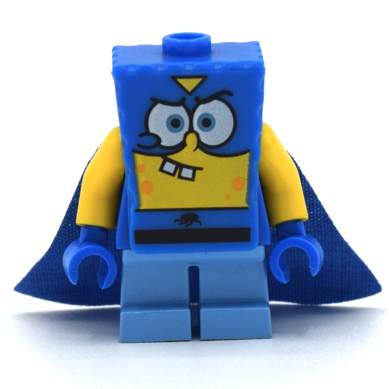 Lego SpongeBob Squarepants in Super Hero Outfit