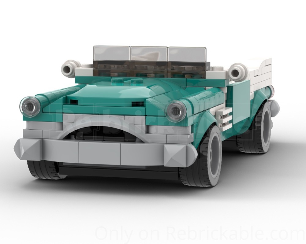 lego vintage car 8 stud