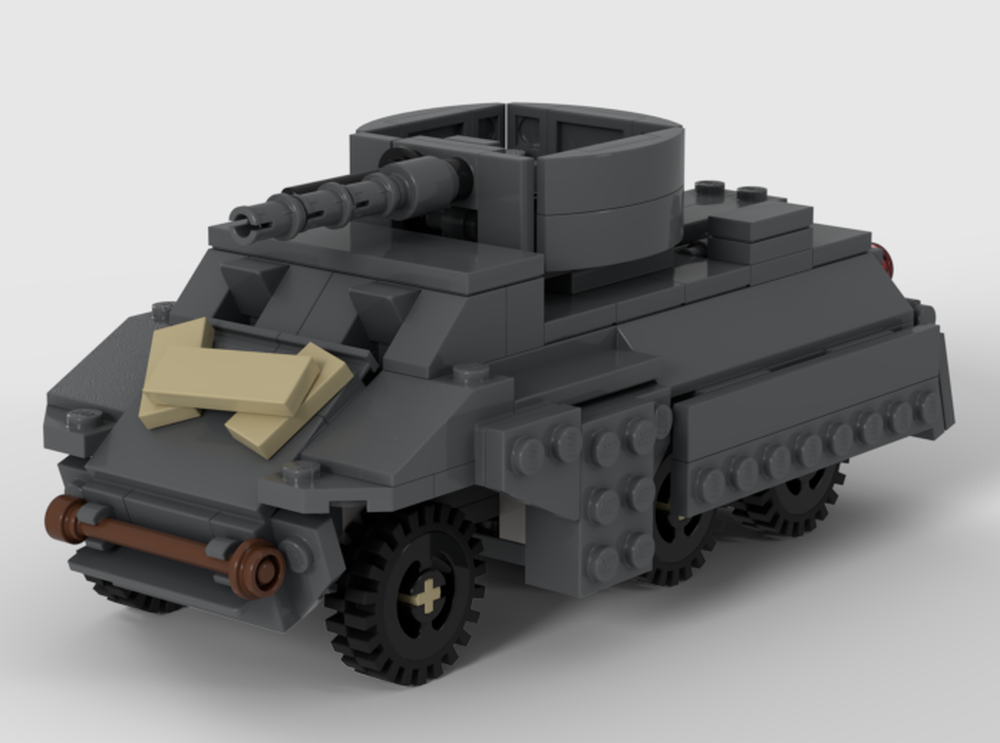 Lego WWII American M8 Grey Hound