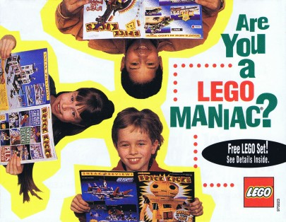 Lego 1994 Insert - Builders Club (970023)