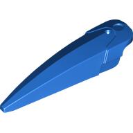 Lego Large Figure Limb Cover / Claw / Spike Large with Axle / Blue
