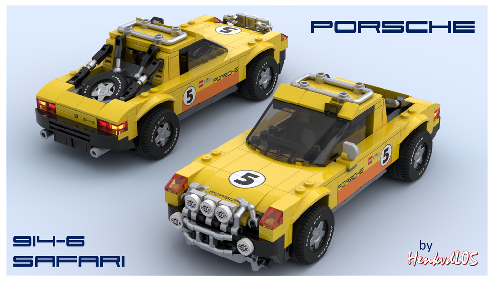 Lego MOCturnal Porsche 914-6 Safari