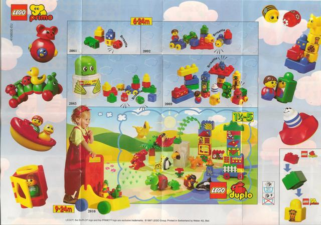 Lego 1997 Mini Primo European (4108530-EU)