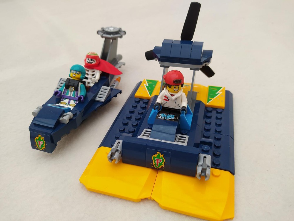Lego 70429 Swamp and Rocket Boats