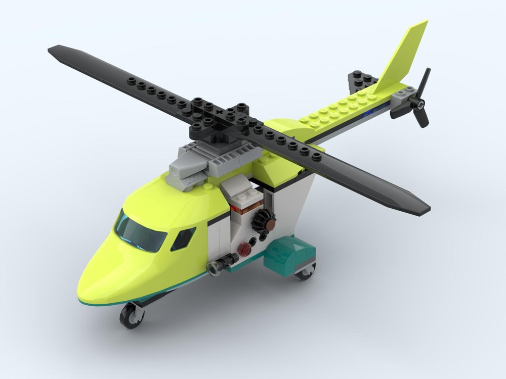 Lego 60343 Helicopter Winch