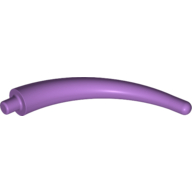 Lego Animal Body Part / Plant, Tail / Claw / Horn / Branch / Tentacle, End Section / Medium Lavender