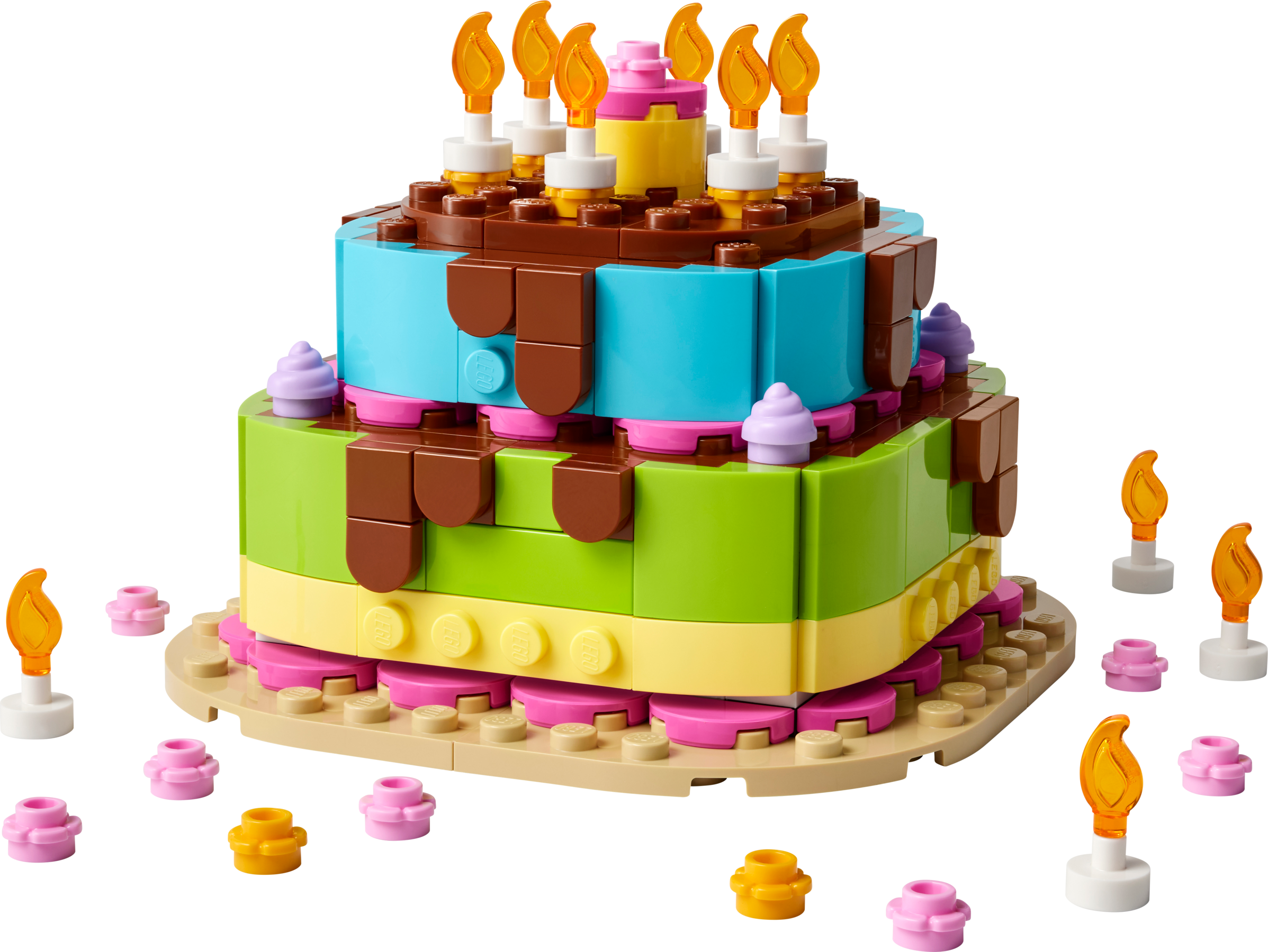Lego Birthday Party Cake