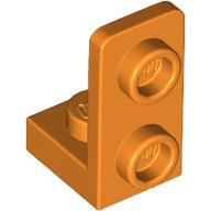 Lego Bracket 1 x 1 - 1 x 2 Inverted / Orange