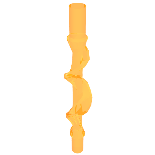 Lego Wave / Power Burst / Flame, Bolt Spiral with Bar Ends