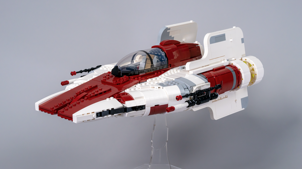 Lego UCS A-wing Starfighter Modifications