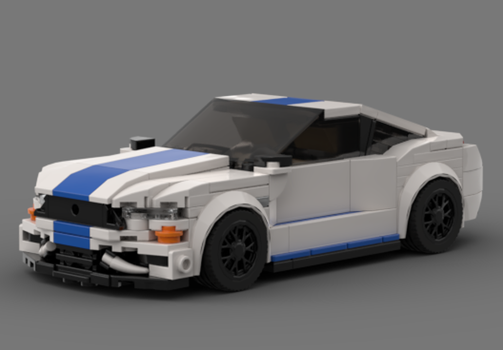Lego Ford Mustang VI (Second version)