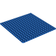 Lego Baseplate 16 x 16 / Blue