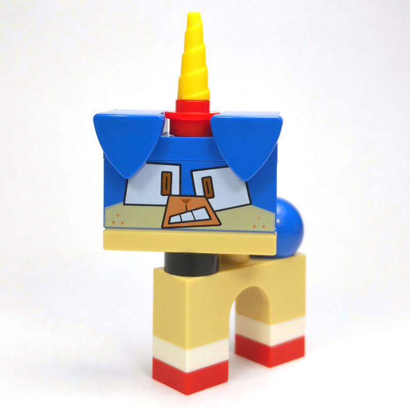 Lego Puppycorn, Scared, Square Eyes