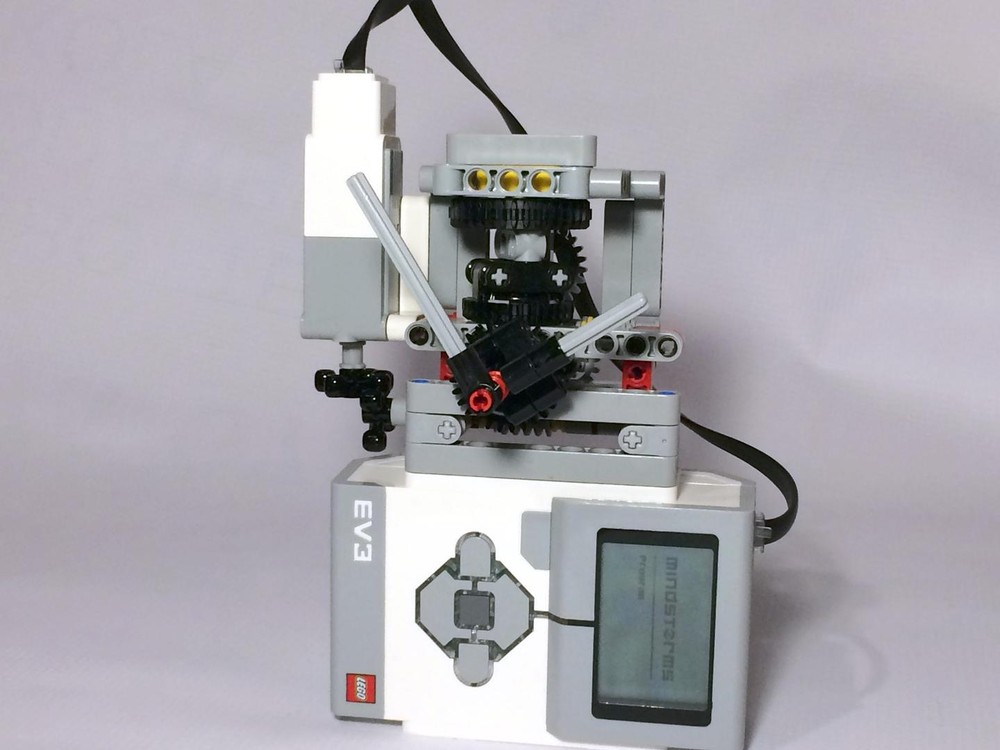 Lego EV3 One-motor Analog Clock