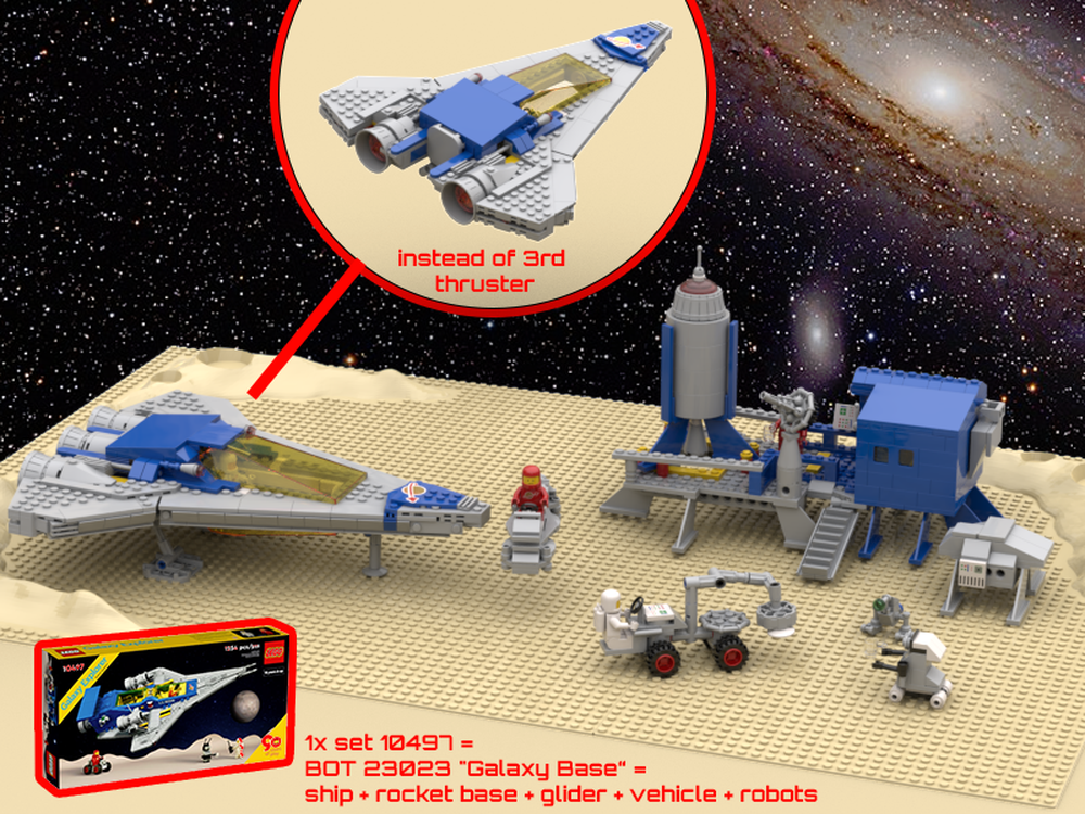 Lego Galaxy Base (BOT-23023)