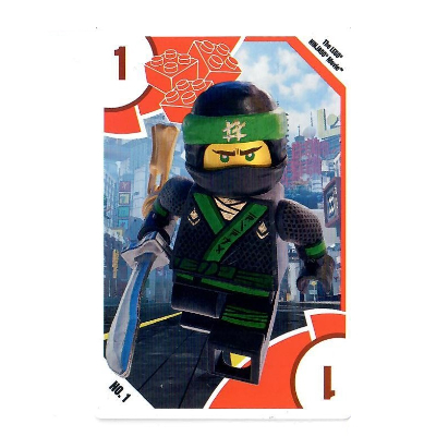 Lego Trading Card, Toys 'R' Us - The LEGO Ninjago Movie - 1 Lloyd