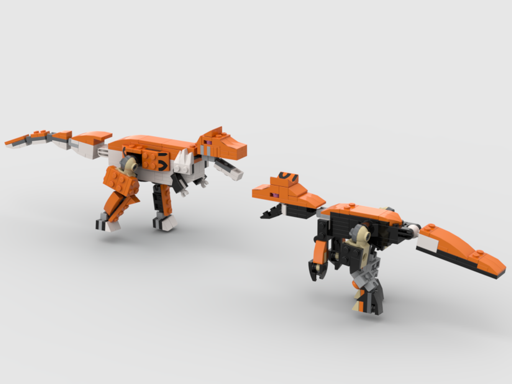 Lego 31129 Albertosaurus and Dilophosaurus