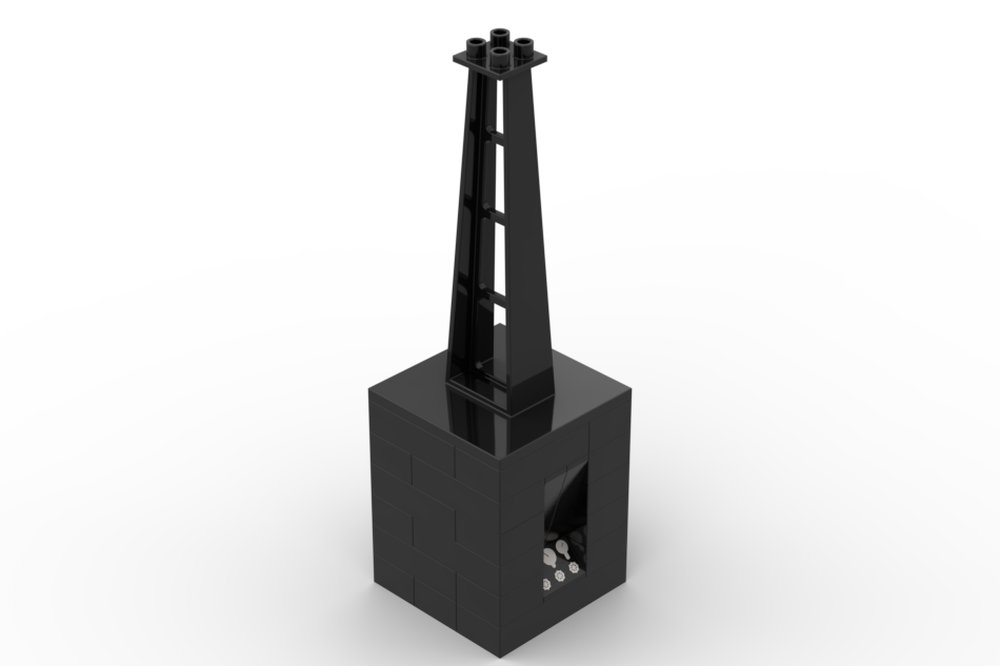 Lego Mass Driver Track Pylon | Space Mining Infrastructure