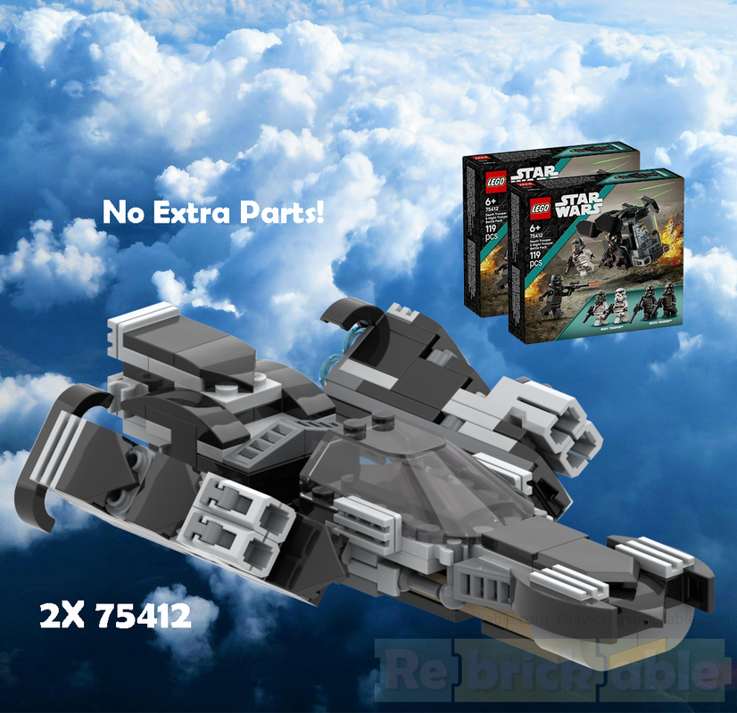 Lego 2X 75412 Insect speeder