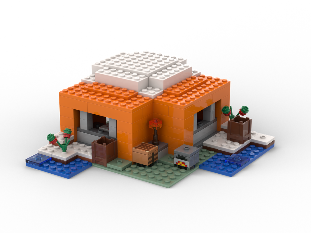 Lego 21178 2x Alt, Snow-Capped Hut