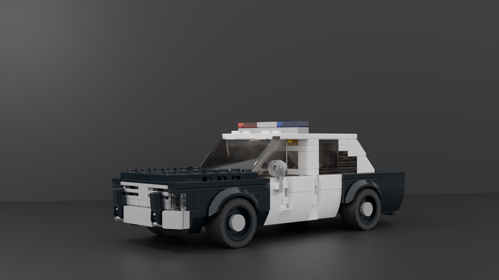 Lego 1980 Police Car (7 Stud)