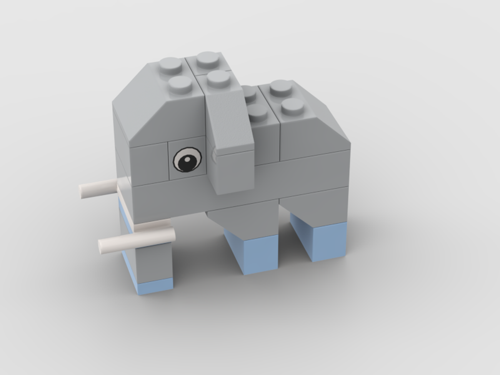 Lego elephant