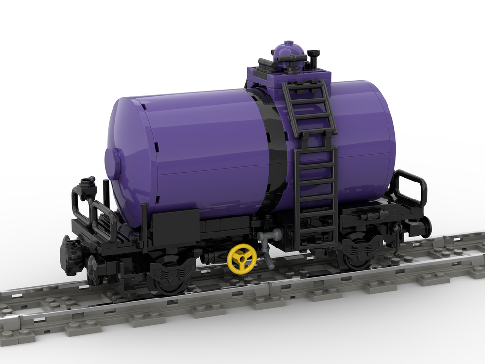 Lego Generic Tank Wagon with 2 axles