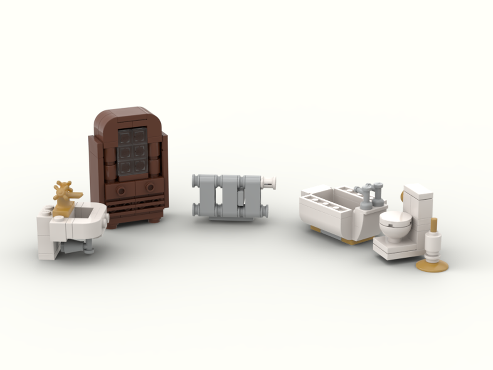Lego Furniture: bathroom