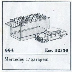 Lego 1:87 Mercedes 220 S