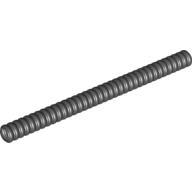 Lego Hose, Ribbed 7mm D. 12L / 9.6cm / Black