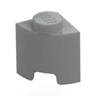Lego Brick Round, Quarter 1 x 1 / Light Bluish Gray