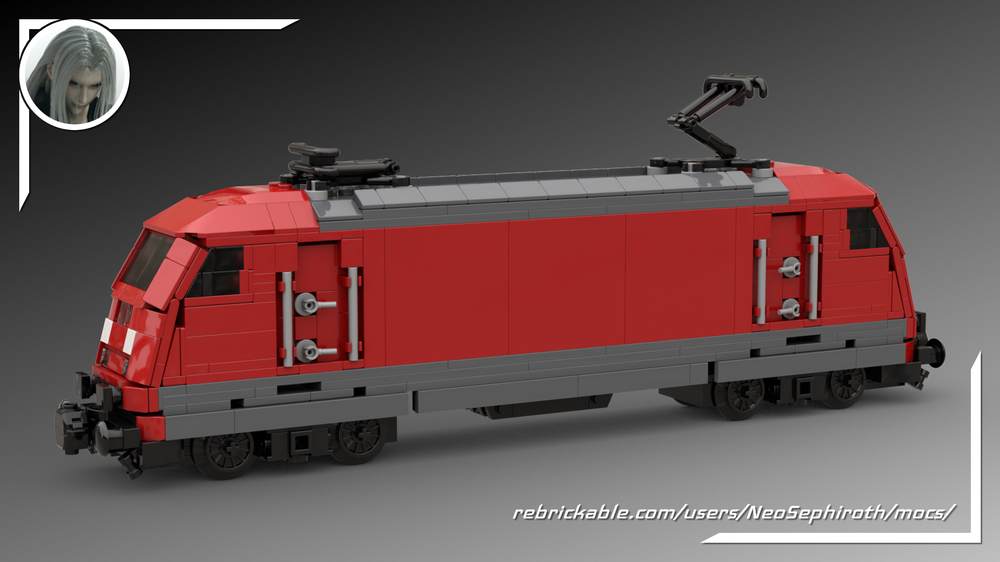 Lego BR 101 Locomotive Red