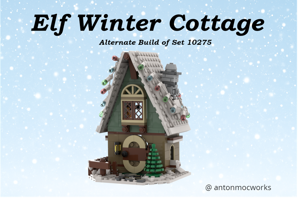 Lego Elf Winter Cottage