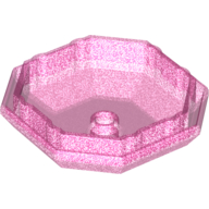 Lego Rock, Lower Part / Opal Trans-Dark Pink