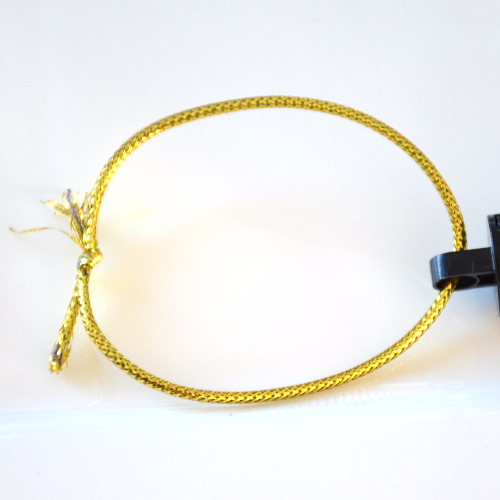 Lego String Cord Medium Thickness 21cm / 26L / Metallic Gold