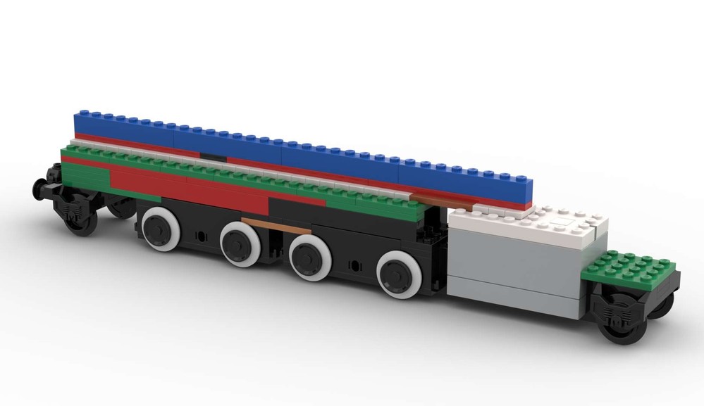 Lego Low, hidden engine for tracks Viking Longship