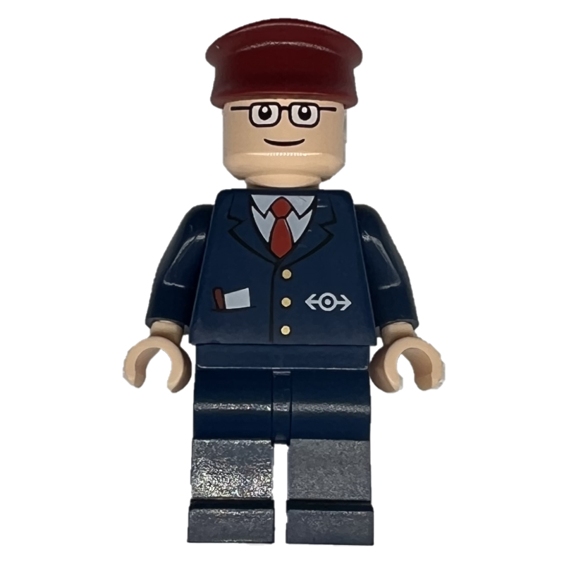 Lego Subway Train Conductor