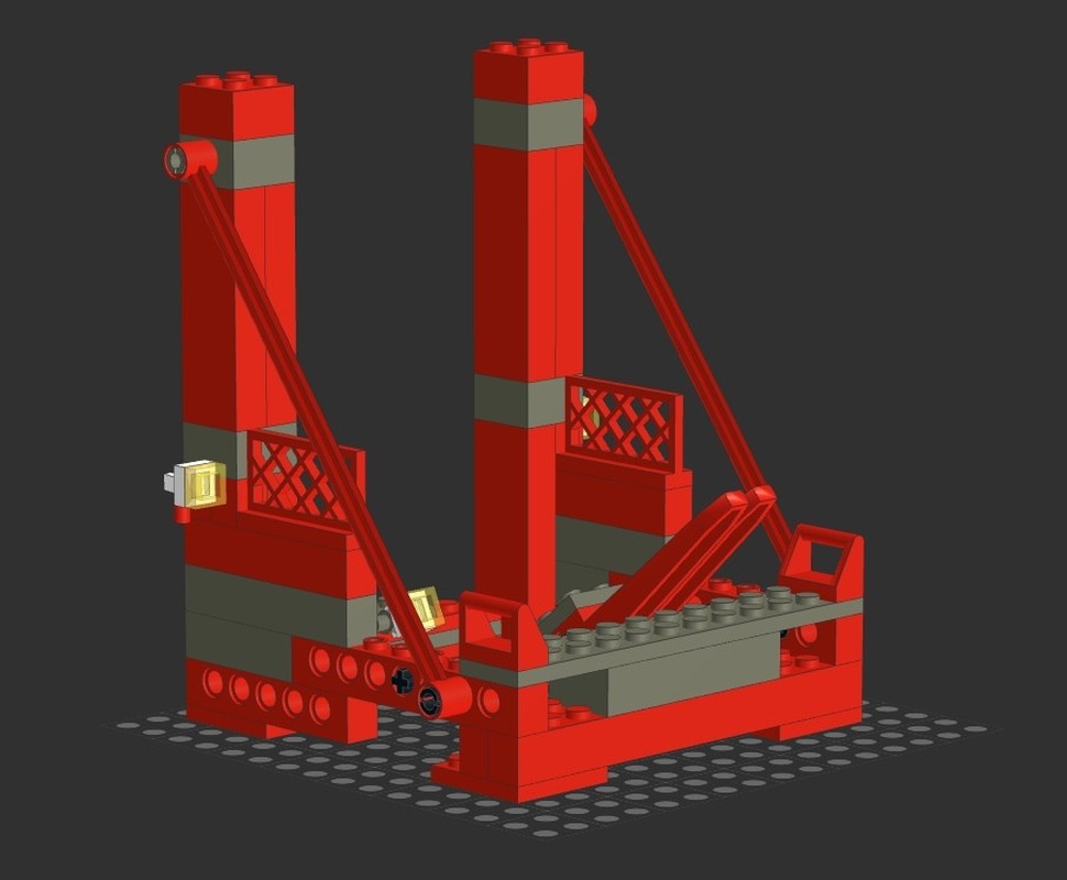 Lego MOC for 75105 Display Stand