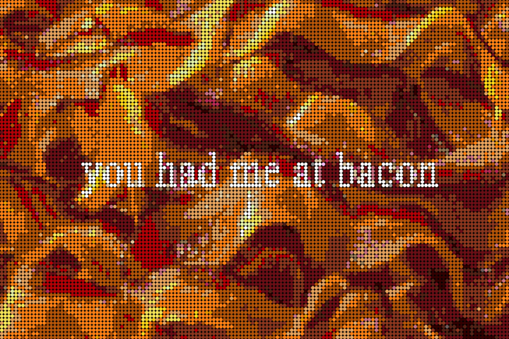 Lego You Had Me At Bacon! mosaic