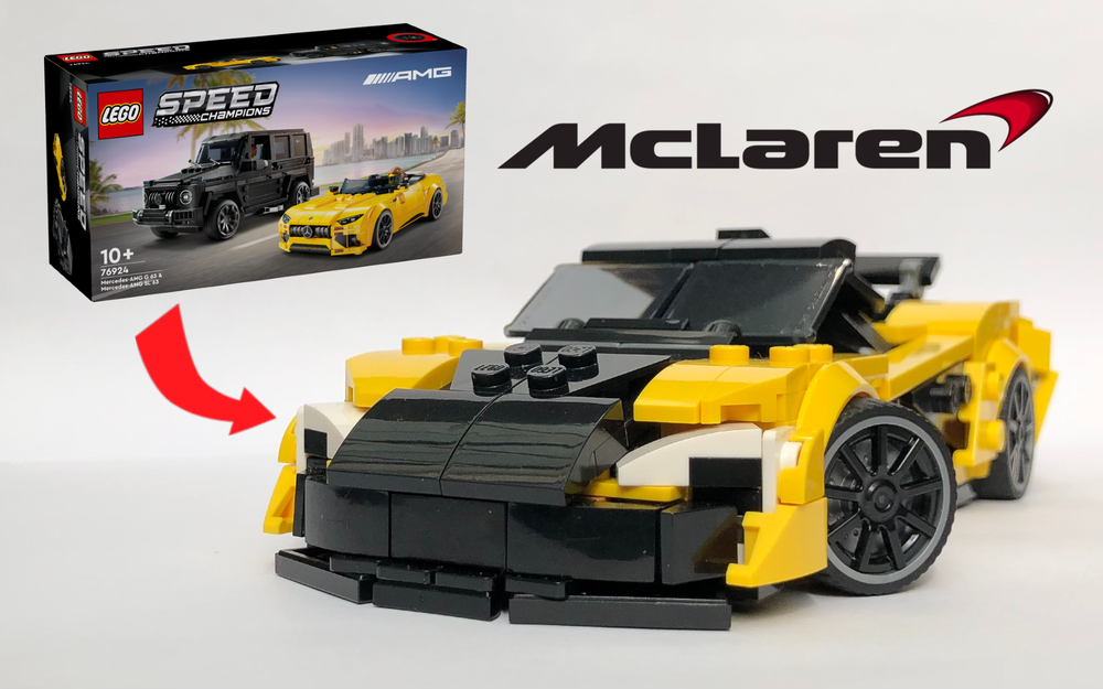 Lego 76924 McLaren P1 (Moving rear wing!)