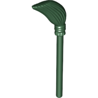 Lego Equipment Brush / Broom / Dark Green