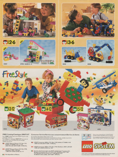 Lego 1995 Mini Duplo North America (4.100.013-NA)
