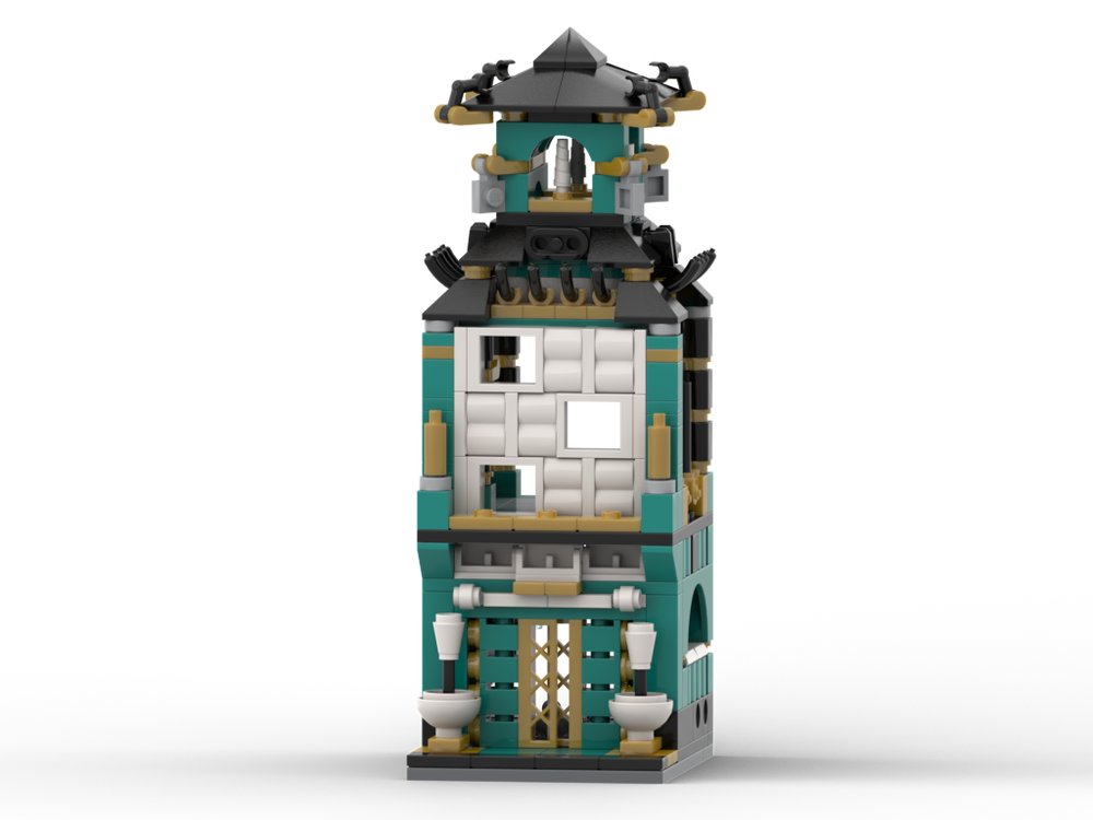 Lego Chinese Bath House