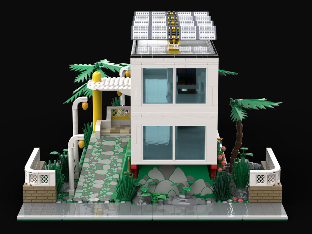 Lego Elevated Modern House