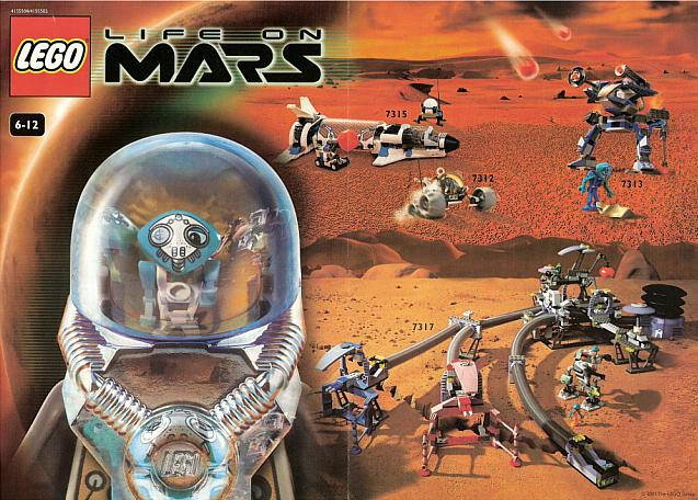 Lego 2001 Mini Life On Mars (4155504/4155502)