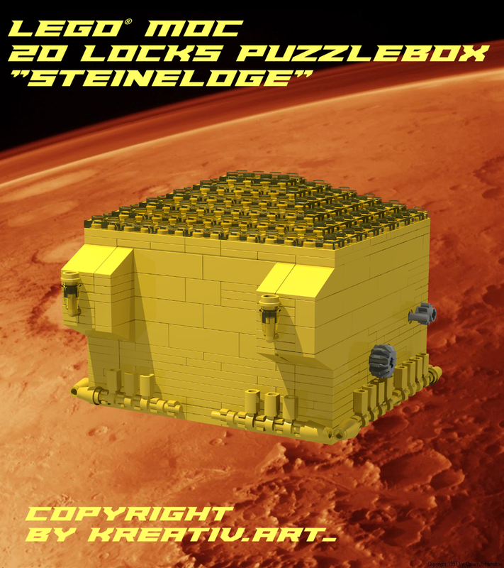 Lego 20 Lock Puzzlebox "Steineloge"