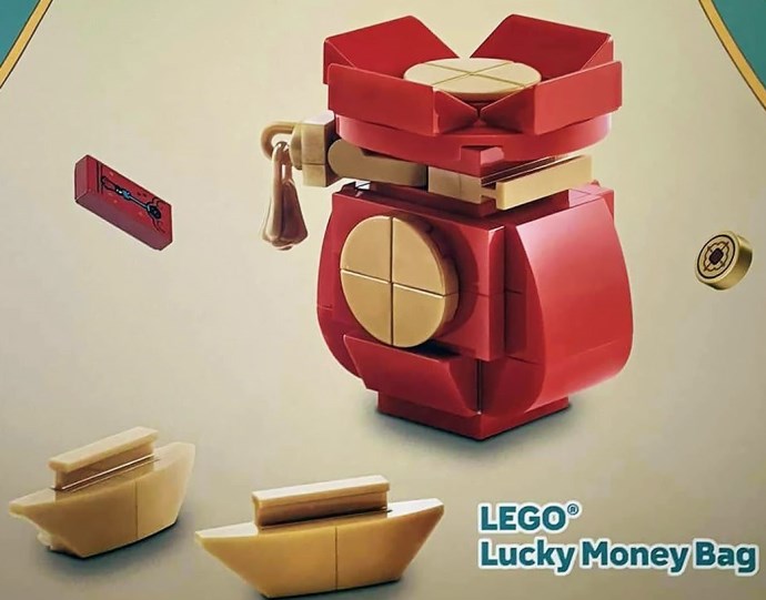 Lego Lucky Money Bag