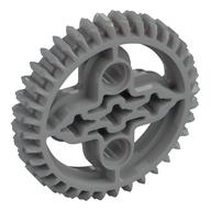 Lego Technic Gear 36 Tooth Double Bevel / Light Bluish Gray